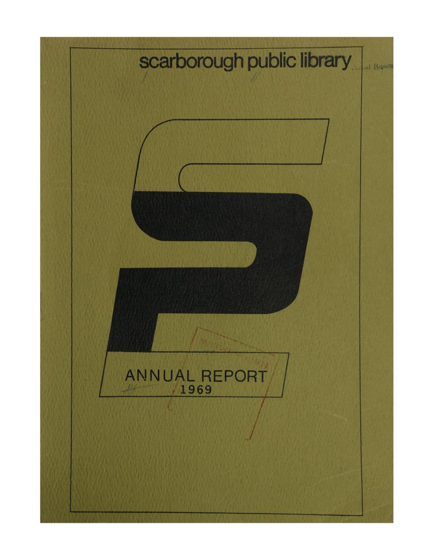Scarborough Public Library (Ont.). Annual report 1969