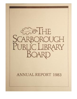 Scarborough Public Library (Ont.). Annual report 1983