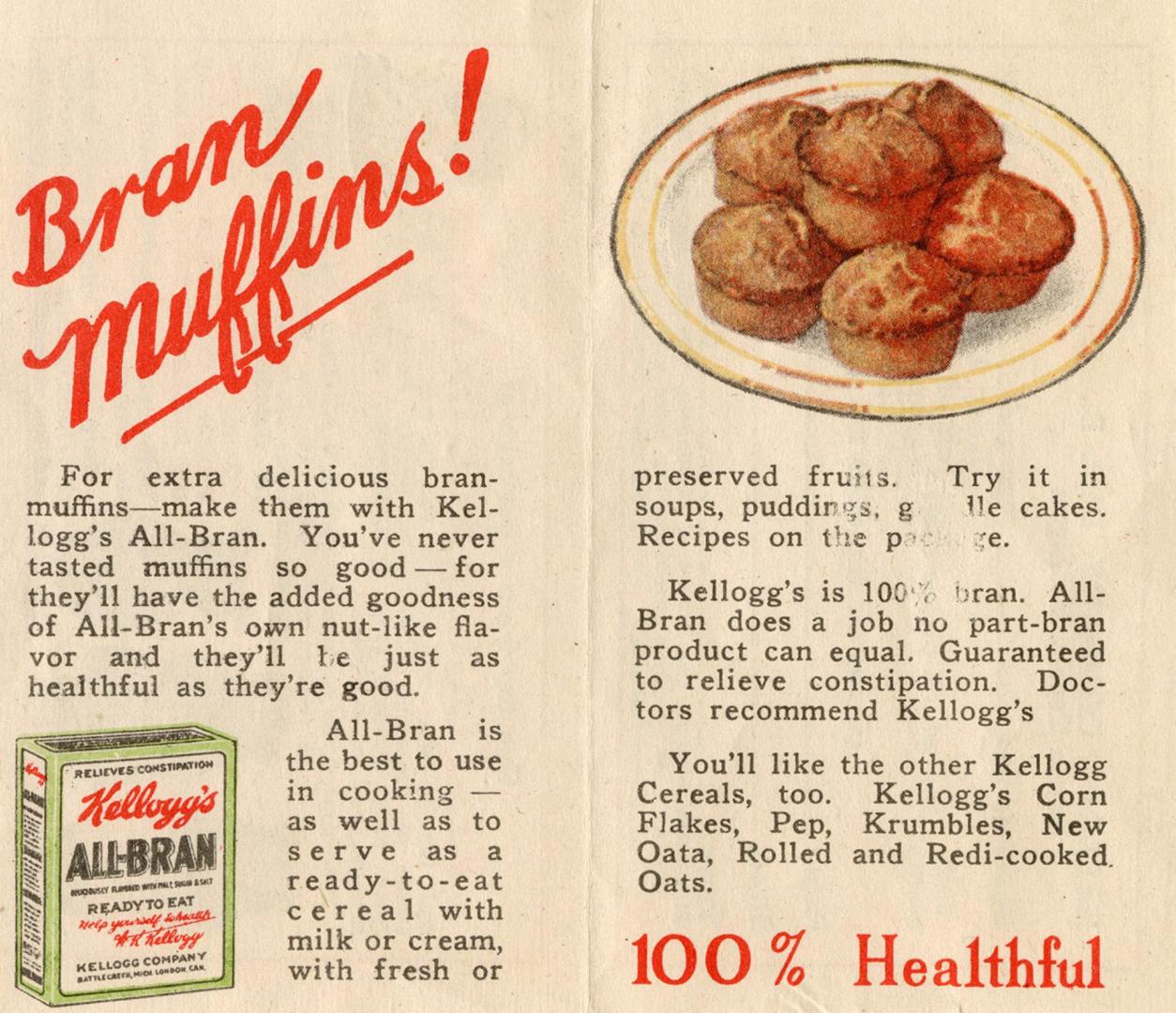 Bran muffins!