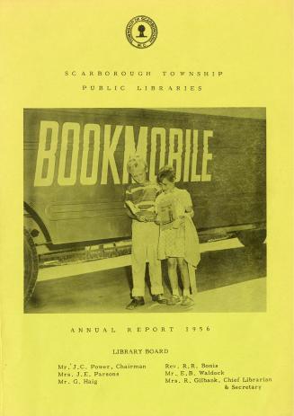 Scarborough Public Library (Ont.). Annual report 1956