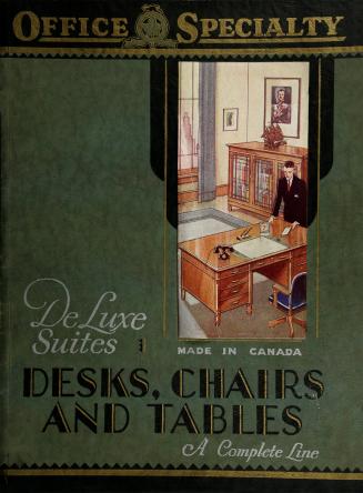 Catalog no. 4200, Office Specialty: De Luxe suites : desks, chairs and tables