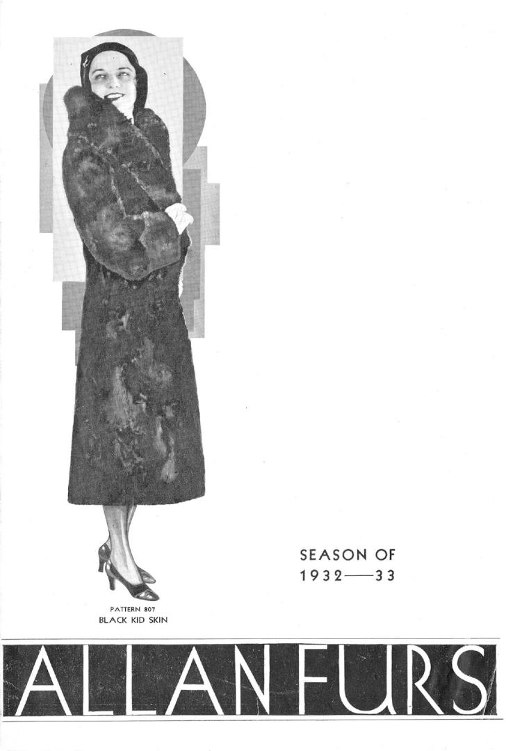 Allan furs: season of 1932-33