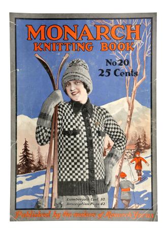 Monarch knitting book.  No. 20