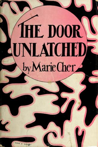 Cover depicts abstract beige and black shapes outlined in pink.