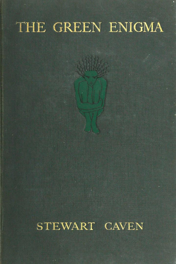 Green cloth cover. Depicts a green person holding their knees to their chest.