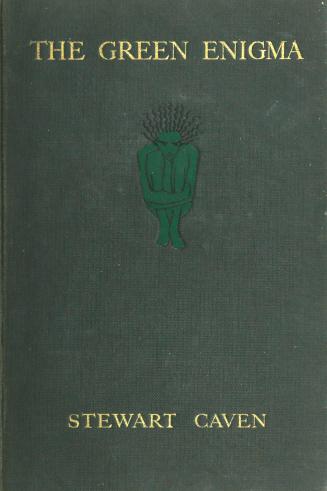 Green cloth cover. Depicts a green person holding their knees to their chest.