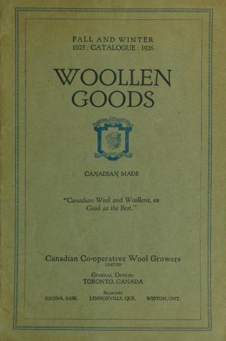 Catalogue of fine woollen goods 1927/1928: fall/winter