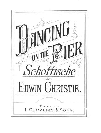 Cover features: title and composer information in decorative framing (black ink on uncoloured g ...