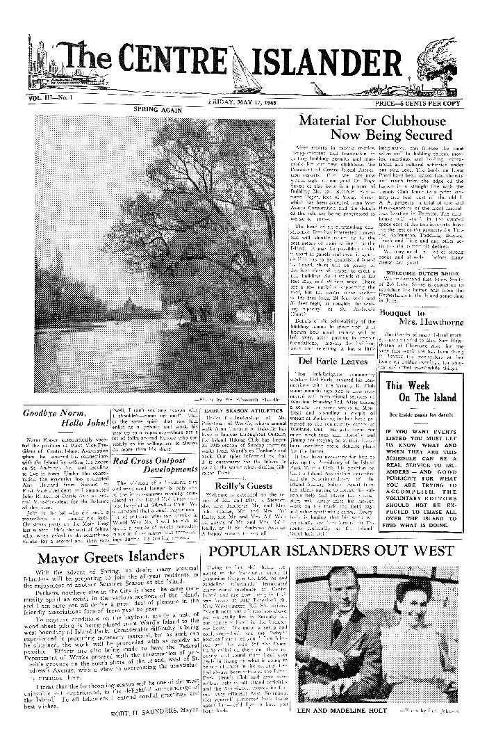 The Centre Islander, Friday, May 17, 1946
