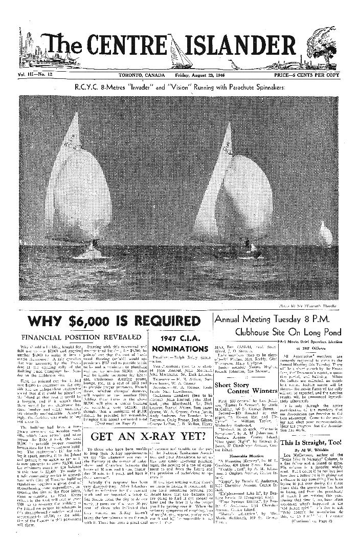 The Centre Islander, Friday, August 23, 1946