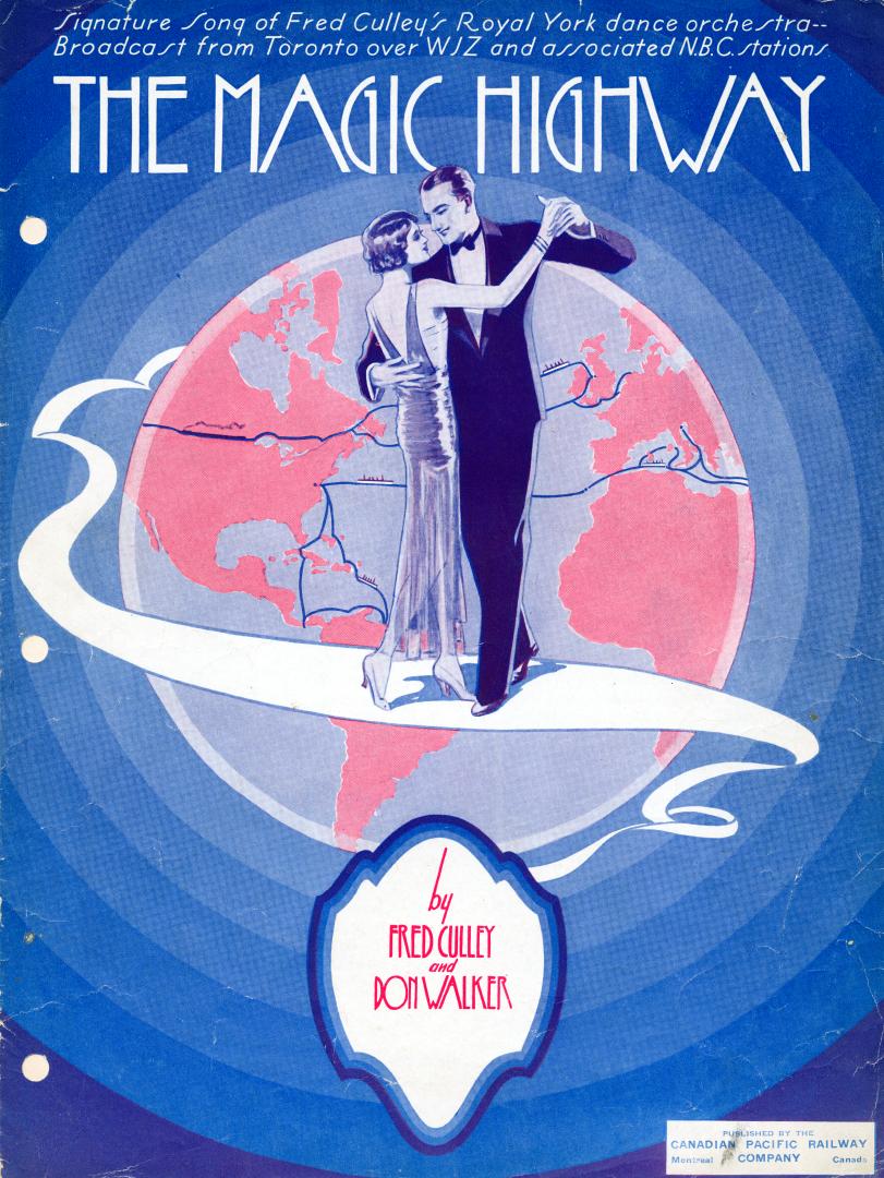 Cover features: title and composition information; drawing of couple in evening wear dancing on ...