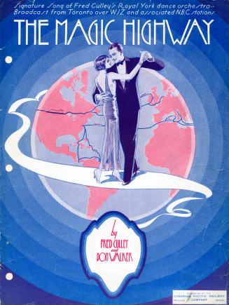 Cover features: title and composition information; drawing of couple in evening wear dancing on ...