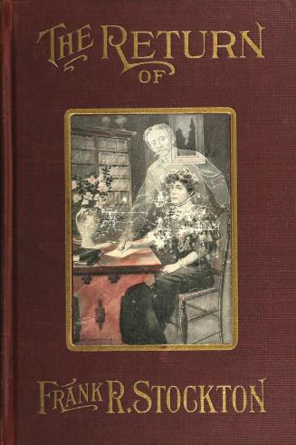 Cover features a picture of de Camp seated at a table, writing. Her hand is guided by the spect ...