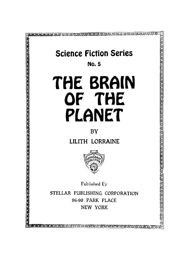 The brain of the planet