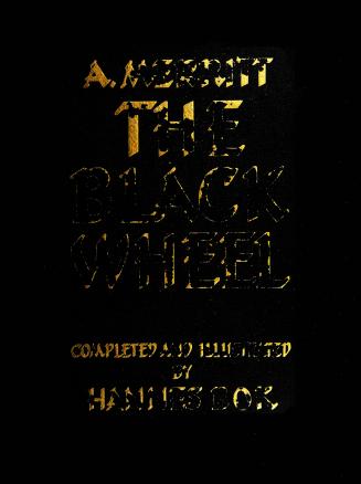 Title and author in gold text on a black book.