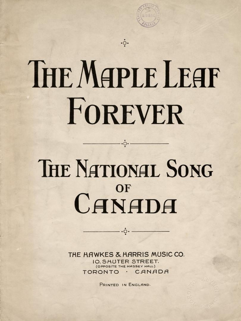 The maple leaf for ever