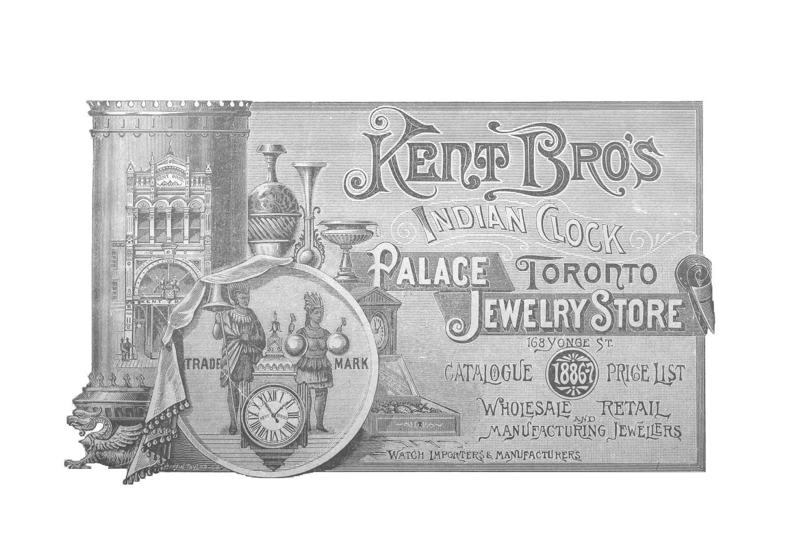 Indian clock palace jewelry store, Toronto ... : catalogue...price list