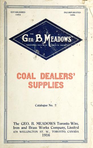 Coal dealers' supplies: catalogue no. 2
