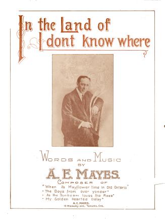 Cover features: title and composition information within framing; inset facsimile photograph of ...