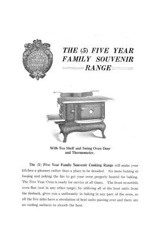 The (5) five year family souvenir range