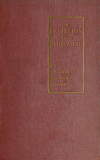 Red cloth cover with title stamped in gold, surrounded by a rectangular border.