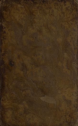 Book cover; brown