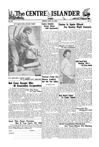 The Centre Islander, Friday, May 12, 1944