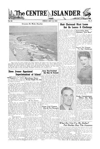 The Centre Islander, Friday, May 19, 1944