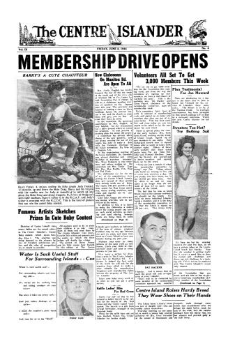 The Centre Islander, Friday, June 2, 1944