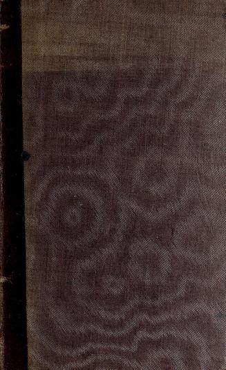 Book cover; purple cloth cover with brown leather spine. "English Boy at the Cape 3" stamped in ...