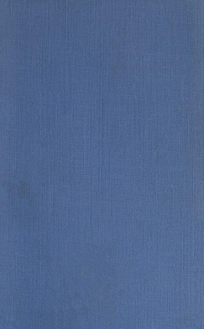 Blue cloth cover, unadorned.