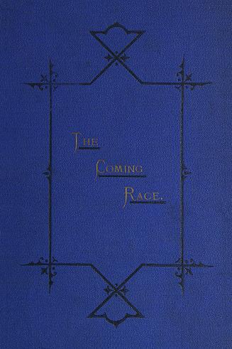 Dark blue book cover. Title is written in gold and descends diagonally down the middle of the c ...