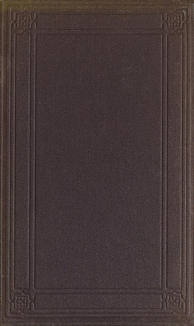 Book cover: Brown cover with embossed frame design.