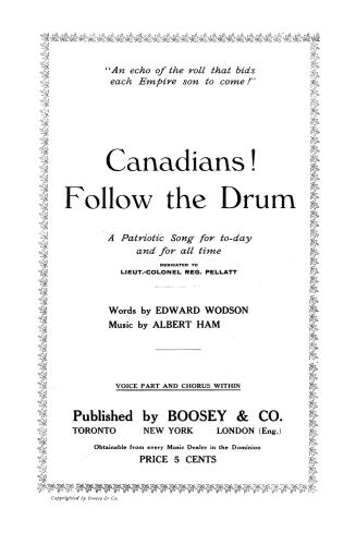 Cover features: title and composition information within decorative framing composed of maple l ...