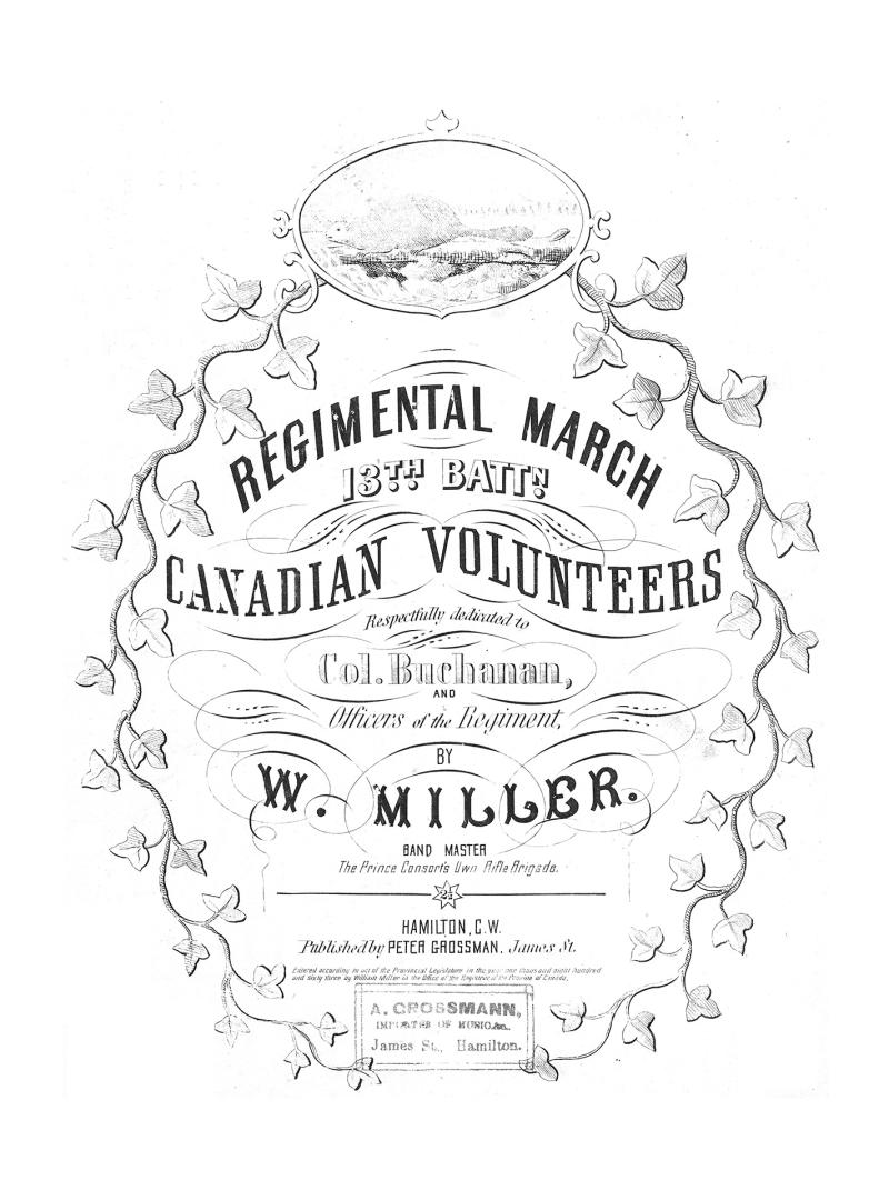 Cover features: title and composition information within embellishments, encircled with drawing ...