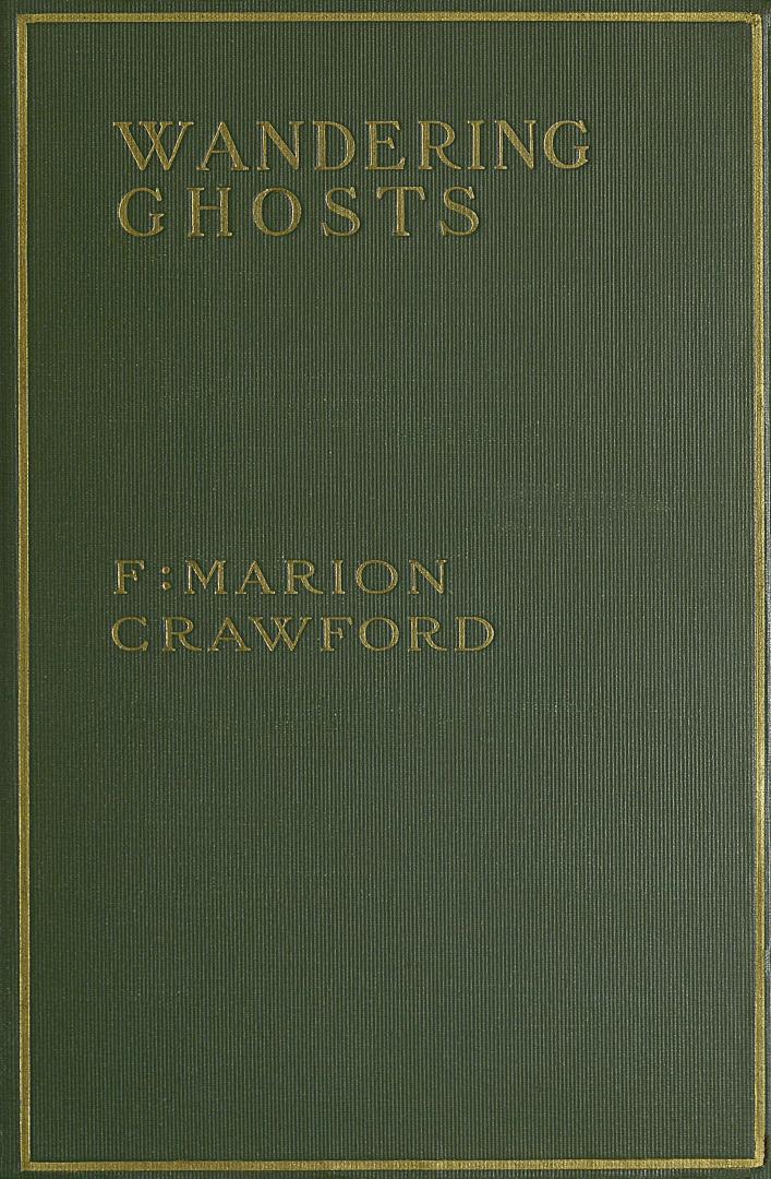 Book cover; dark green with author and title in gold. Simple gold frame around edge of cover.