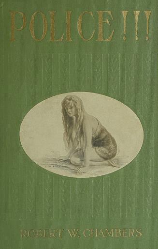 Green cloth cover with title in large, gold type. In the centre of the cover is a black-and-whi ...