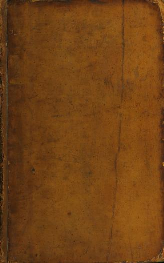 Leather bound with no text or illustration on cover