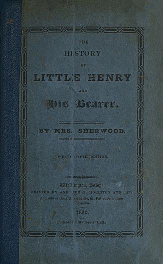 The history of little Henry and his bearer
