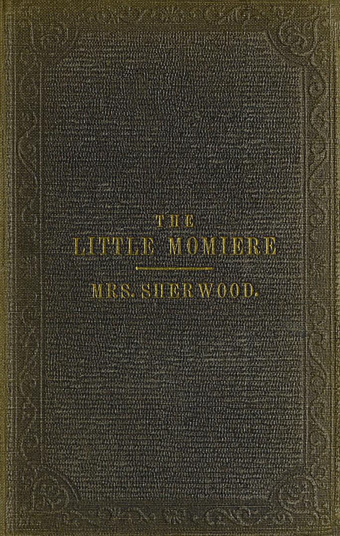 Book cover: cloth with title and "Mrs. Sherwood" stamped in gold.