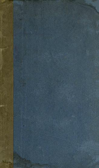Book cover: blue paper with grey spine, unadorned.