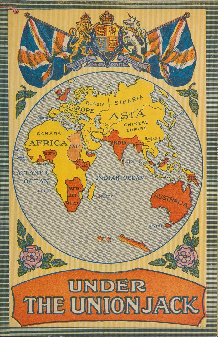Cover has illustration of colourful map of the world showing continents and countries 'under th ...