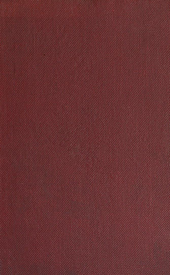 Book cover; plain, dark red cloth.