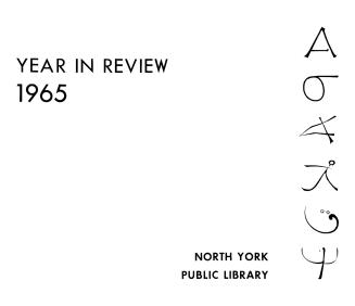 North York Public Library (Ont.). Annual report 1965