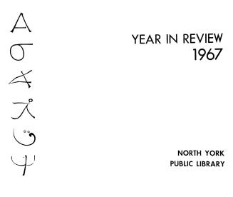 North York Public Library (Ont.). Annual report 1967