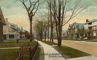 South Drive, Rosedale. Toronto, Canada.