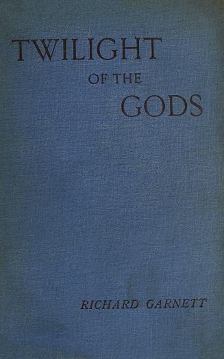 Book cover: blue with author and title in black.