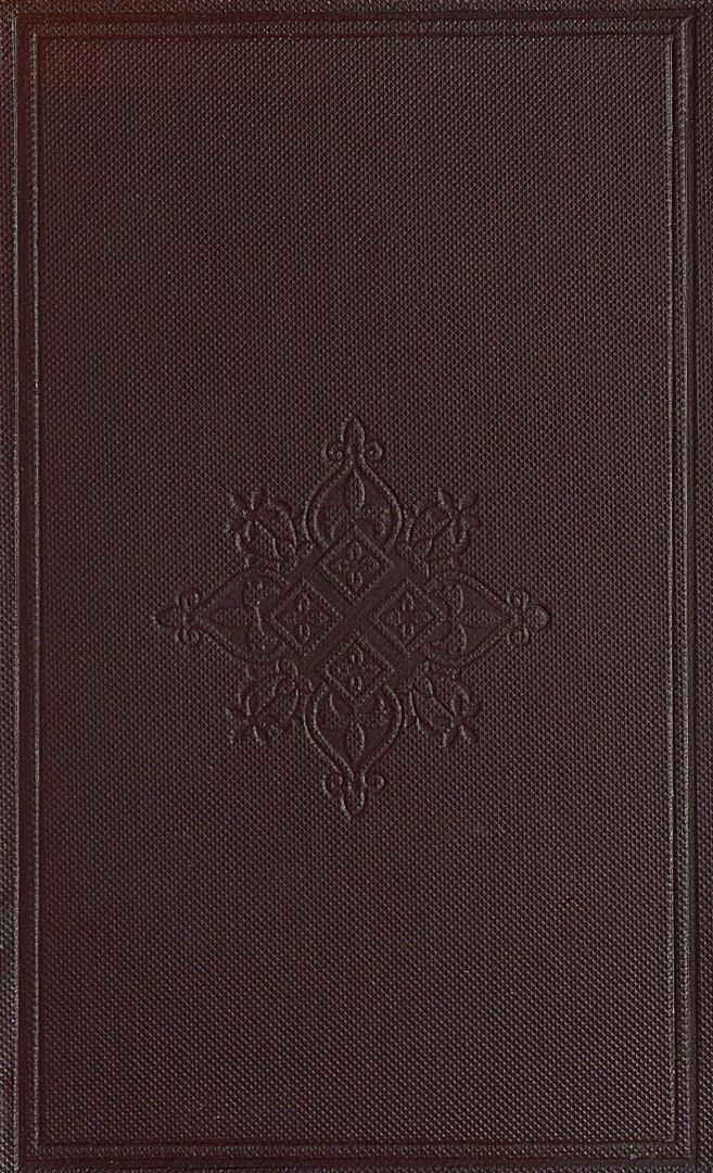 Book cover: dark red with stamped, eight-pointed design.