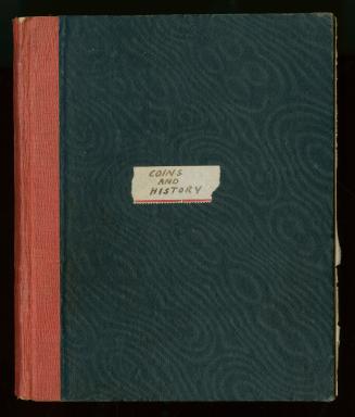 Manuscript notebook in Arthur Conan Doyle's handwriting. 