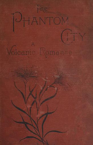Red book cover with title in black. Beneath title are two wispy black flowers with long stems a ...